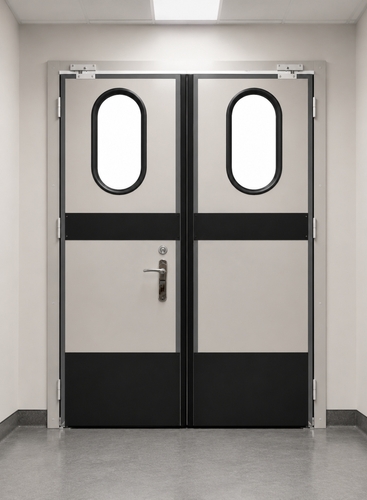 Двустворчатые технические двери